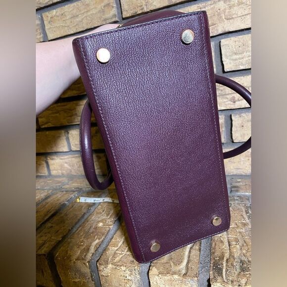 Michael kors Hamilton medium satchel burgundy - Picture 9 of 10